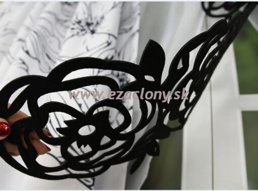 Set MEGAN - závesy + záclona + ozdobný panel - Image 2