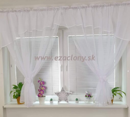 Hotová záclona GABIKA s volánom - 400 x 150 cm - Image 3