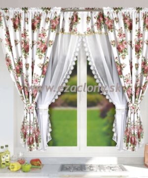 Hotový závesový set REGINA – záclona + závesy