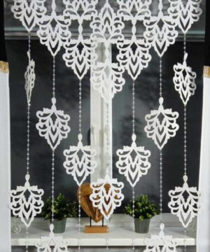 PANEL SIMA s kryštálikmi 110 x 150 cm - BIELY