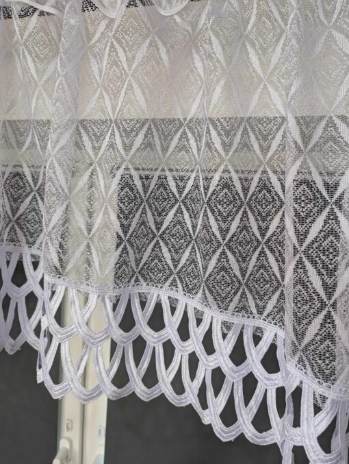 Hotová biela záclona TRISHA - 300 x 90 cm - Image 2